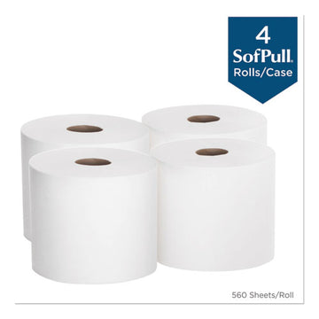 Georgia Pacific® Professional Sofpull Perforated Paper Towel, 7 4-5 X 15, White, 560-roll, 4 Rolls-carton freeshipping - TVN Wholesale